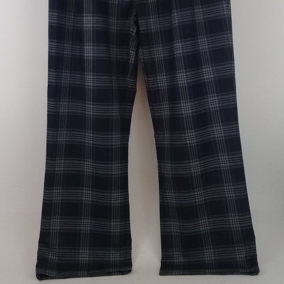 NEW ZARA MAN Blue Checked Pleated Trousers EU 40 US 31 - Picture 2 of 8